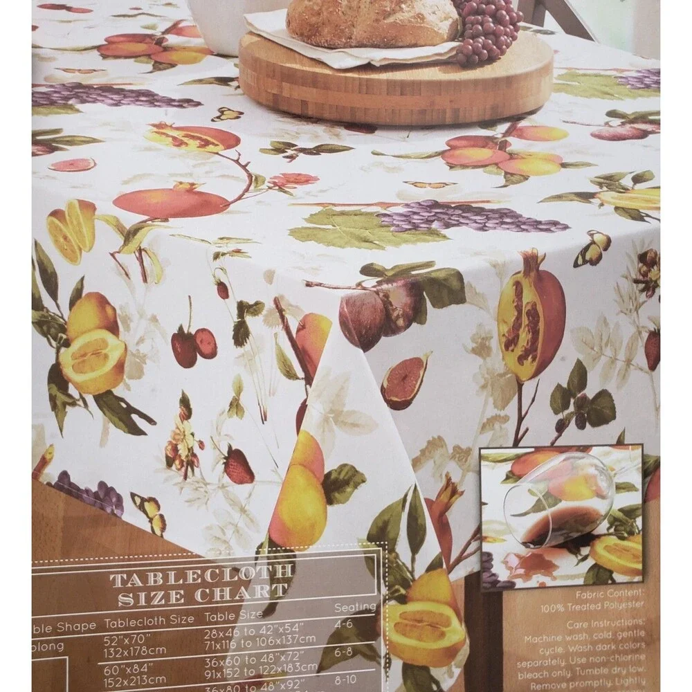 Fabric Spillproof Tablecloth 60